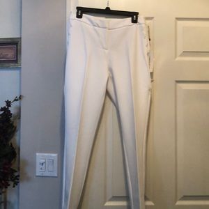 Lightweight white dress pant